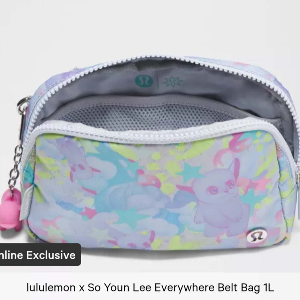 NWT RARE LIMITED EDITION ONLINE EXCLUSIVE LULULEMON X So Youn Lee Colab Belt Bag - Picture 7 of 11